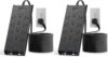 Surge Protector Power Strip 4800J, LeZone 10Ft Long Extension Cord Flat Plug, 12 Outlets 2 USB C 2 USB Ports, Wall Mountable, Desk Charging Station, Black (Pack of 2)