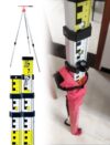 Surveying Staff Telescopic Aluminium Rod Measuring Tool Height Pole