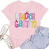 SUWATOIN Kindergarten Teacher Shirts for Women Preschool Pre-K Teacher Tshirts Pencil Back to School Tee Tops Pink