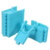 SWETRACE 12pcs Stacking Supports for Wire Racks and Baking Sheet Separator Clips, Stable and Safe Drip Stacking Supports Made of Sturdy Abs Material, for Baking Cookies and Baked Goods