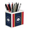 SXZVVBN Mississippi State Flag Building Block Office Desk Organizer