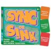 Sync or Sink - Hilarious Family Card Game for Kids, Teens & Adults, Fast-Paced Mind-Matching Partner Challenge, Fun Party & Game Night Favorite, Gifts for Ages 8, 9, 10 and Up, 4-8 Players