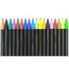 Synvexor Marker Pen for Highlight,Dual-Line Highlighter Outline Marker Set, Metallic Paint Markers for Black Paper Pens Glitter Markers Scrapbook Supplies (18 Colors)