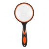 Syyavrrta 1 PC Handheld Magnifying Glass with Rubber Handle for Reading Small Print and Detailed Inspection