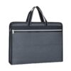 Syyavrrta Briefcase for Men and Women, Oxford Cloth Document Bag with Zipper, Portable File Organizer for A4 Papers and Office Commute