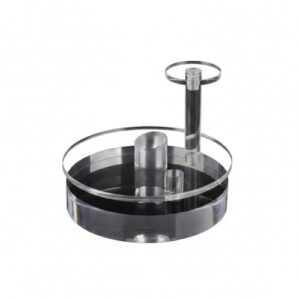 Syyavrrta Multipurpose Clear Acrylic Display Tower for Jewelry, Watches, and Product Photography - Versatile Open Frame Stand