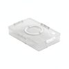 Syyavrrta Rectangular Clear Storage Bins with Latching Lids and Handles, Stackable Plastic Containers for Kitchen Pantry and Fridge Organization