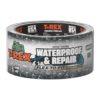 T-REX Waterproof and Repair Tape,1.88" x 30 ft, Ferociously Strong, Extreme Weather & UV Resistant Pool Repair Tape, Works Underwater & Sticks to Wet Surfaces, White, 1 Roll, 1.88" Width (Pack of 12)