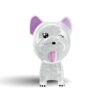 Taba Jelly Squishies Petey Puppy - FuFu Squeeze Figure with Custom Decorations - Stretchy Sticky Novelty Collectible with Reusable Storage Pouch