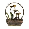 Table Fountain Round Rockery Indoor Decoration Desktop Water