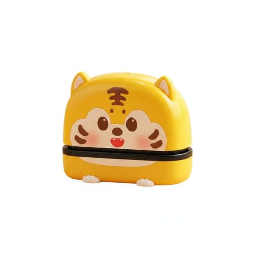 Tachiuwa Children Name Stamp Stamp Personalized Name Seal Custom Self Inking Portable Size with Piece Structure Suitable for Classroom Use Office Desk Home Organization Teacher Gifts, Yellow