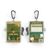 Take Cover 4-in-1 Outdoor Card Deck Game, Waterproof Playing Cards with Case & Carabiner, Camping Travel Card Game with Shelter Tips, Family Game for Kids & Adults