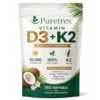 Talina Puretrex Vitamin D3 K2 Softgels