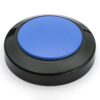 Talking Clock for Visually impaired, Blind, Elderly. Large and high Contrast (Blue)