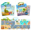 Talking Flash Cards for Toddlers, Speak and Spell Kids Learning Toys, Sight Words Flash Cards Kindergarten Hooked on Phonics for Toddlers 3-8 Years (Stickers for Boys, Pocket-Size)