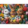 TangComplete - Easter Eggs Puzzles for Adults 1000 Pieces, Jigsaw Puzzles for Adults 1000 Piece, Challenging Game Toys, Impossible Puzzle, Family Decoration Puzzle