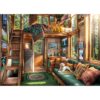 TangComplete Forest House Puzzles for Adults 1000 Pieces, Letters on Back, Hard Difficult Challenging, Precise Interlocking Pieces, Home Wall Decoration & Ideal Gift