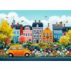 TangMosaic 1000 Piece Puzzle for Adults, Small Town Scenery Jigsaw Puzzle, Impossible Puzzles Game, Interlock Perfectly No Dust, Home Decoration Puzzle, Gifts for Easter Father's Mother’s Day