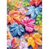 TangMosaic Puzzles for Adults 1000 Pieces, Jigsaw Puzzle for Adults, Fun Challenging Puzzle, Colorful Autumn Leaves Puzzles Game, Interlock Perfectly No Dust, Gifts for Easter Mother’s Day