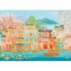 TangMosaic Puzzles for Adults 1000 Pieces, Jigsaw Puzzle for Adults, Fun Challenging Puzzle, Painted Boat Puzzles Game, Interlock Perfectly No Dust, Gifts for Father's Mother’s Day