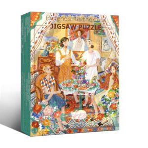 TangMosaic Puzzles for Adults 500 Pieces, Jigsaw Puzzle for Adults, Fun Challenging Family Puzzle, Friends Gathering Puzzles Game, Interlock Perfectly No Dust, Gifts for Parents Father's Day