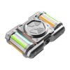 Tank Fidget Spinner Kit — 24-in-1 DIY Assembly Set (Jazz Silver)