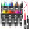 Taotree 36 Colors Dual Tip Art Markers Pens Set for Adult Coloring Books