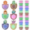 Tasdurian 24 Set Dinosaur Party Favors for Kids Air Dry Modeling Clay DIY Adopt a Dinosaur Birthday Party Supplies Art Crafts Dino Goodie Bags Stuffers Toy Gifts for Kids Girls Toddler Prizes