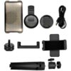 Tattoo Photography Light Kit with Rechargeable LED Light, 52 mm CPL Polarizing Lens, Smartphone Vertical Mount, Tripod, Photo Studio Lighting for Tattoo Artists, 5.9 x 5.9 x 2 in / 15 x 15 x 5 cm