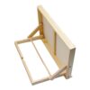 Taxinyx Foldable Tabletop Stand Angles Adjustable Wood Stand Portable Canvas Paintig Holder for Artist