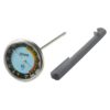 Taylor TruTemp Analog Instant Read Thermometer Meat Probe for BBQ Kitchen Compact Easy Read Cooking Tool Grilling Roasting Meat Thermometer Home Kitchen Gadget, Gray