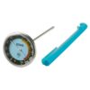 Taylor TruTemp Analog Instant Read Thermometer Meat Probe for BBQ Kitchen Compact Easy Read Cooking Tool Grilling Roasting Meat Thermometer Home Kitchen Gadget, Blue