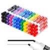 Tbay Dry-Erase Markers - 36 Counts, Chisel Tip Whiteboard Markers for Office/School Supplies, Low Odor (Multicolor - 9 Colors)