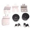 Tbest Swing Door Slick Lock Hinged Rear Side Door Lock Van Security