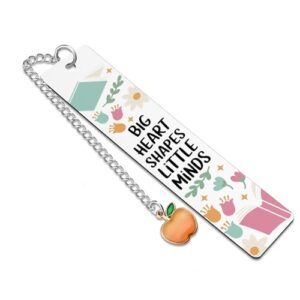 Teacher Appreciation Gifts Metal Bookmark for Preschool Educators