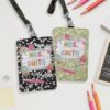 Teacher Badge Holder, Custom Notebook Teacher Lanyards for ID Badges, End of Year Thank You Teachers Appreciation Gifts, Back to School Gifts for Teachers, Custom Classroom Decor Supplies Must Haves