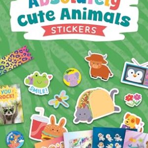 Teacher Created Resources Absolutely Cute Animals Sticker Pad (TCR6877)
