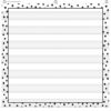 Teacher Created Resources Black Painted Dots on White 7 Pocket Chart (28" x 28") (TCR20103)