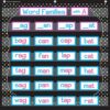 Teacher Created Resources Chalkboard Brights 7 Pocket Chart (20742), 28 x 28 in