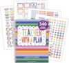 Teacher Created Resources Color Crush Teacher Plan Book (TCR9389)