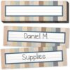 Teacher Created Resources Everyone is Welcome Flat Name Plates (TCR7137)