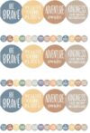 Teacher Created Resources Moving Mountains Positive Sayings Die-Cut Border Trim (Pack of 3)