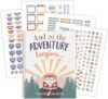 Teacher Created Resources Moving Mountains Road Trip Teacher Plan Book, 2025-2026, 12" x 9.5" (TCR8448)