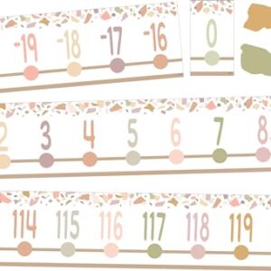 Teacher Created Resources Terrazzo Tones Number Line (-20 to +120) Bulletin Board (TCR7204)
