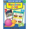 Teacher Created Resources Write-On/Wipe-Off Book, Numbers 0-30, Preschool