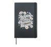 Teacher Helping Tiny Humans Bloom Hardcover Journal, Black