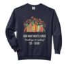 Teacher How Many Nights A Week Should You Be Reading Six Comfort Colors Adult Sweatshirt
