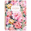 Teacher Planner 2026-2027, 7x10'' Undated Lesson Planners Teacher Planner Academic Year with Elastic Band, Back Pocket for Classroom or Home school Use，Watercolor Floral
