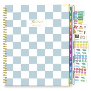 Teacher Planner 2026-2027 Academic Year, 14 Checklists 8.5"x11" Lesson Book