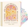 Teacher Planner 2026-2027 Academic Year, Jul 2026 - Jun 2027, 8.5"x11"